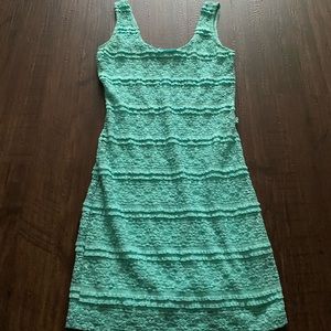 Forever 21 mint green lace dress